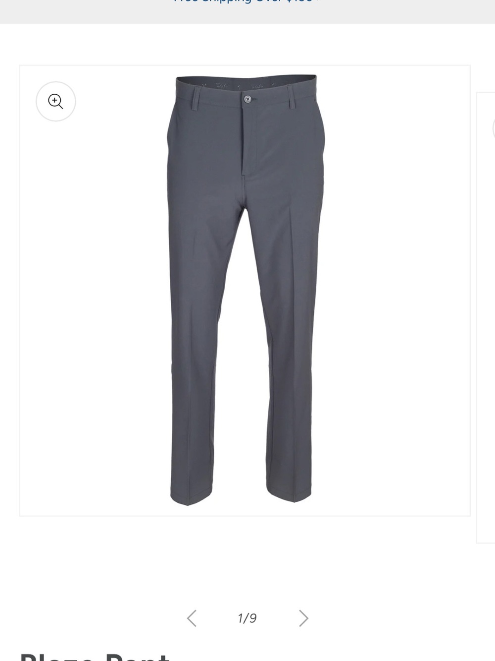 NWT 1764 Signature Blaze Golf Pant, 40 X 32, Carbon Gray